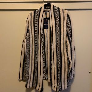 NWT CHAPS STRIPED COAT